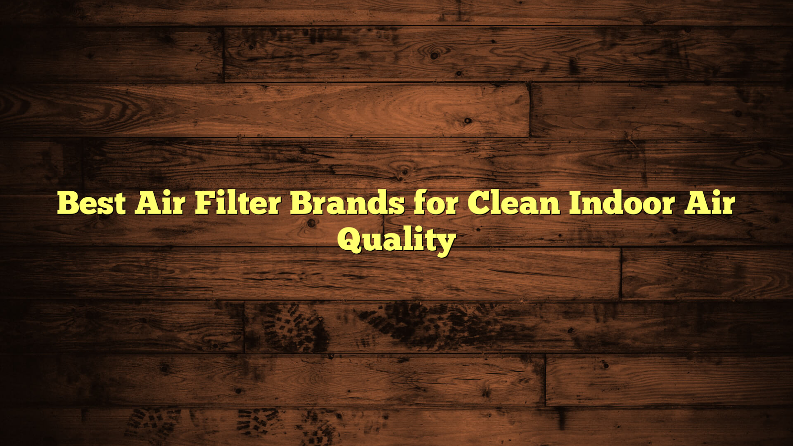Best Air Filter Brands for Clean Indoor Air Quality
