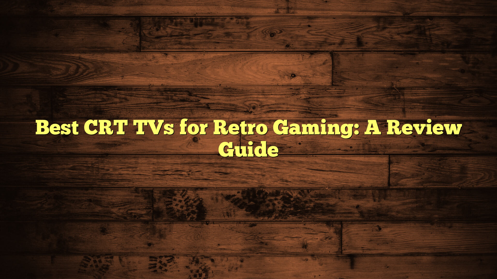 Best CRT TVs for Retro Gaming: A Review Guide