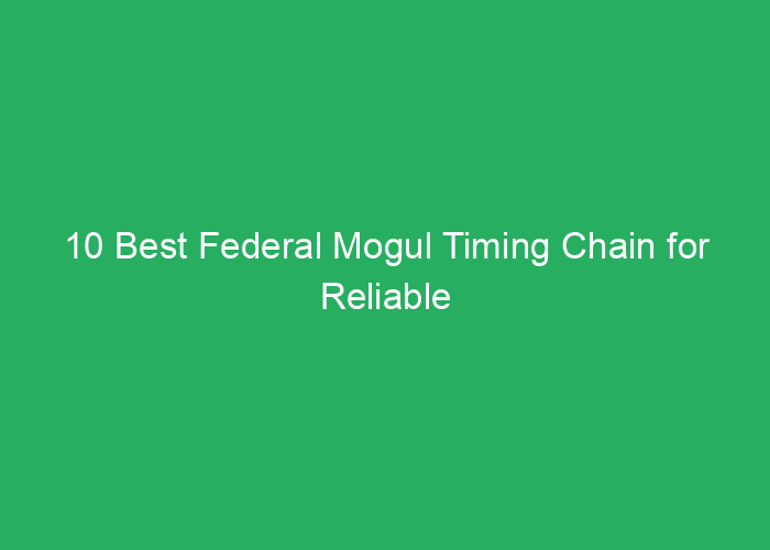 10 Best Federal Mogul Timing Chain for Reliable Engine Performance