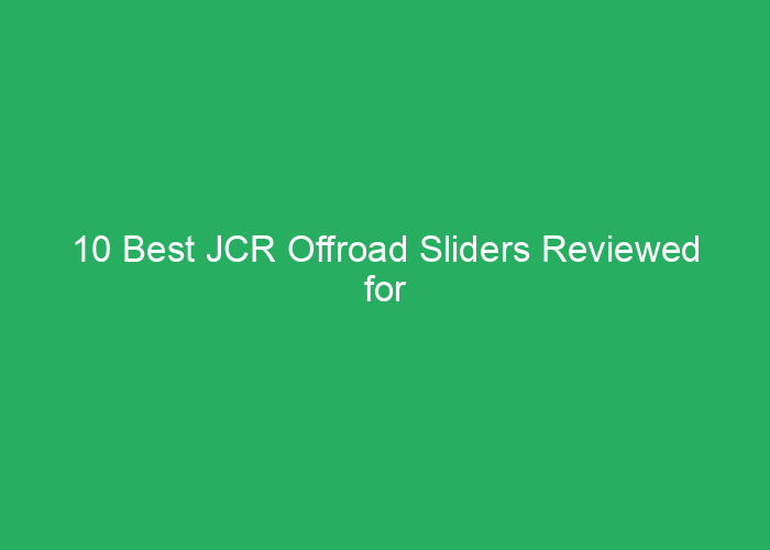 10 Best JCR Offroad Sliders Reviewed for Durability and Performance Amazon