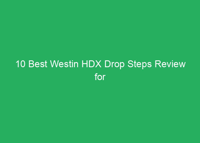 10 Best Westin HDX Drop Steps Review for Durability and Performance Amazon