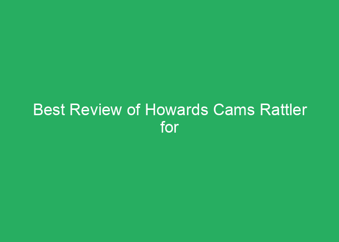 Best Review of Howards Cams Rattler for Performance and Sound
