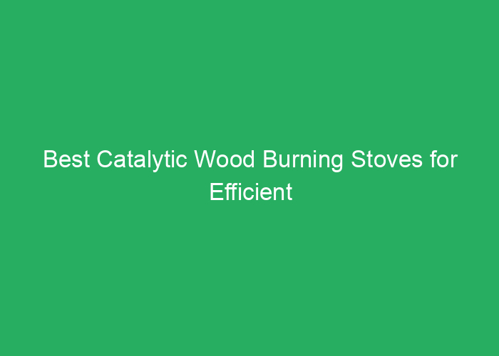 Best Catalytic Wood Burning Stoves for Efficient and Clean Heating