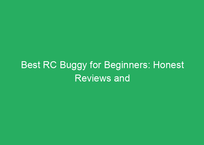 Best RC Buggy for Beginners: Honest Reviews and Top Picks