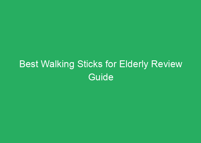 Best Walking Sticks for Elderly Review Guide